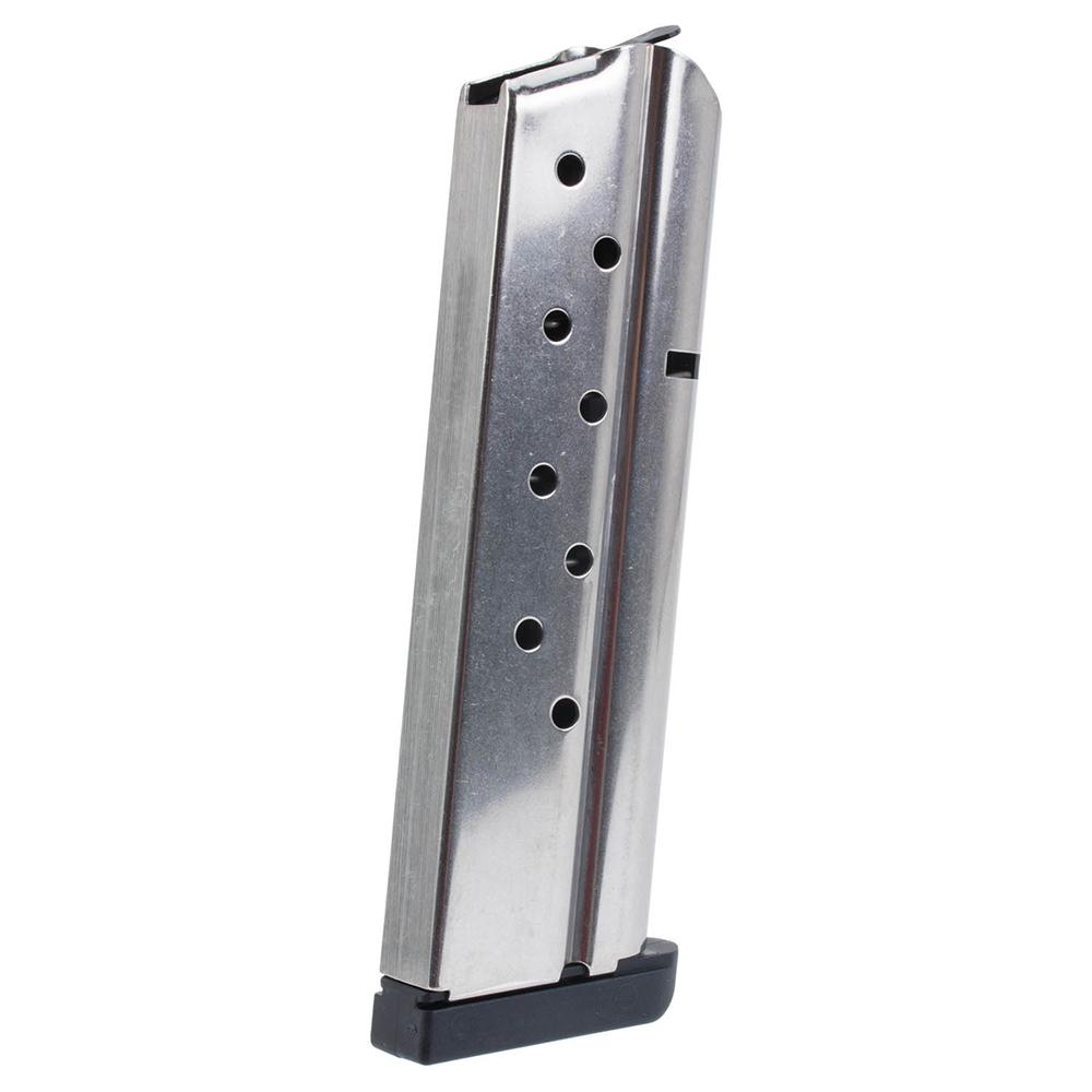 Check-Mate Full Size1911 Handgun Magazine Stainless Steel .38 Super 9/rd