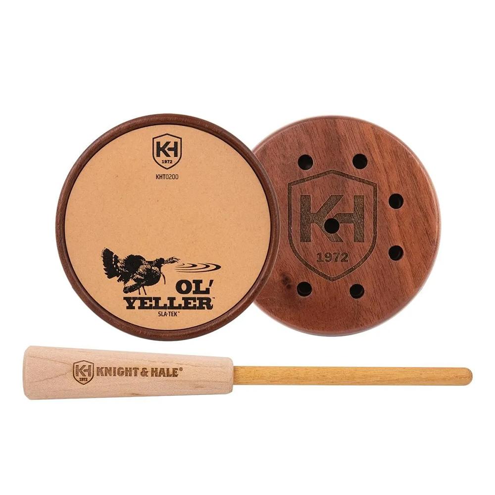Knight & Hale Ol' Yeller SLA-TEK Surface Turkey Pot Call