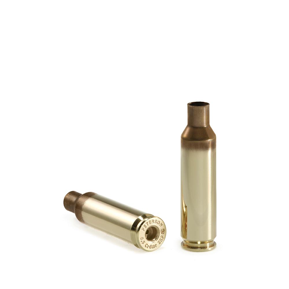 Peterson SRP(Small Rifle Primer) Unprimed Brass 6.5 Creedmoor - 50/ct