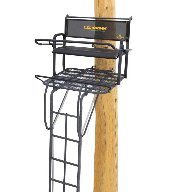River's Edge Lockdown Ladder Treestand 2-Man 21 ft