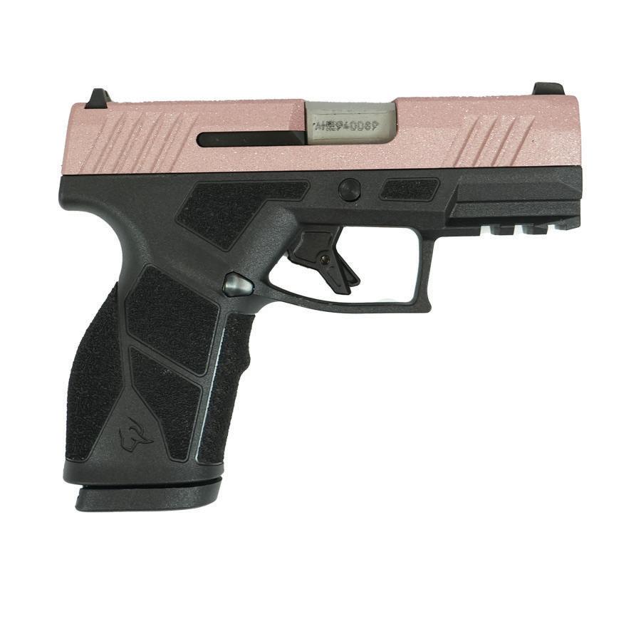 Taurus GX2 Rose Gold Glitter Handgun 9mm Luger 13rd Magazines (5) 3.38" Barrel