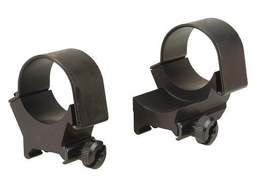 Weaver Detachable Extension Top Mount Aluminum Scope Rings - 30mm High EXT Matte