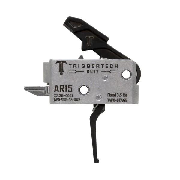 TriggerTech AR Duty Trigger Two-Stage 3.5 lb Flat Black