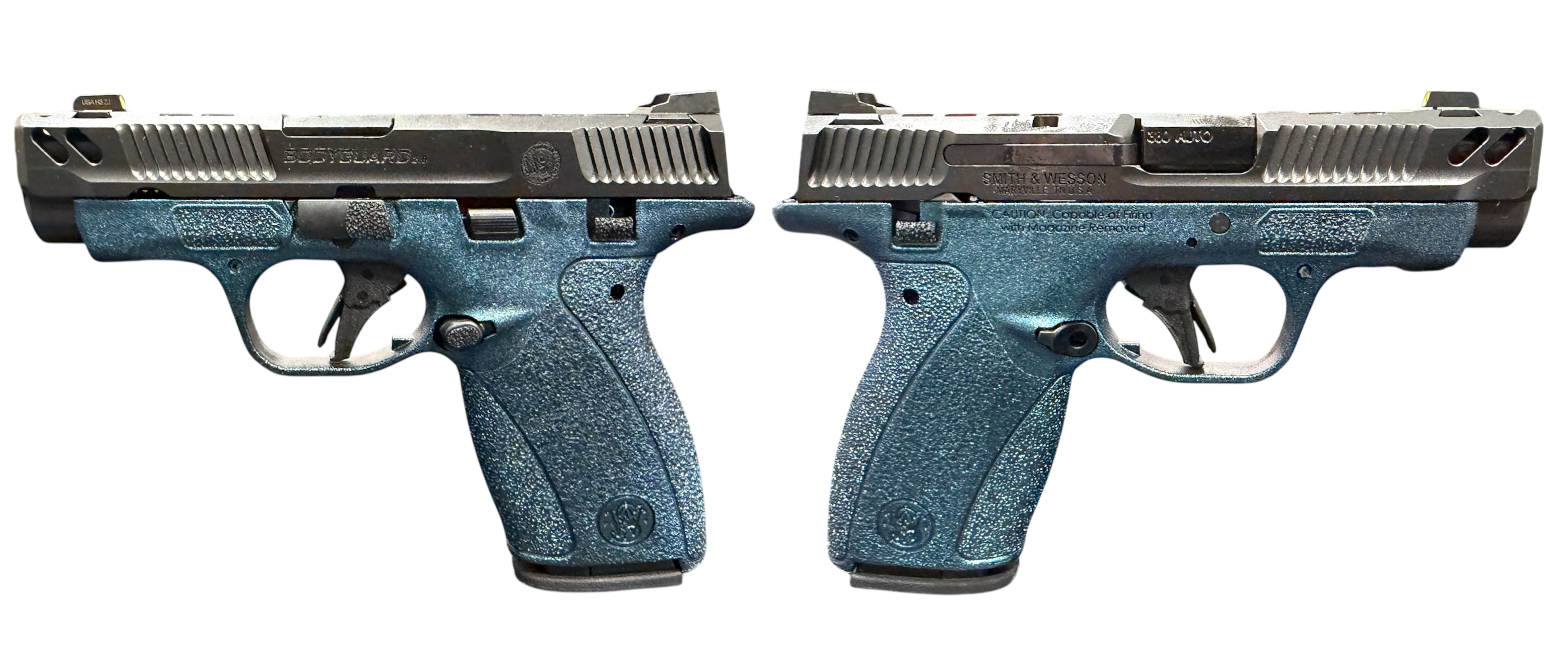 SMITH & WESSON PC BODYGUARD 2.0 CARRY COMP TYPHOON FRM 380ACP PISTOL 3.1" M.S  1-10RD, 1-12RD MAG