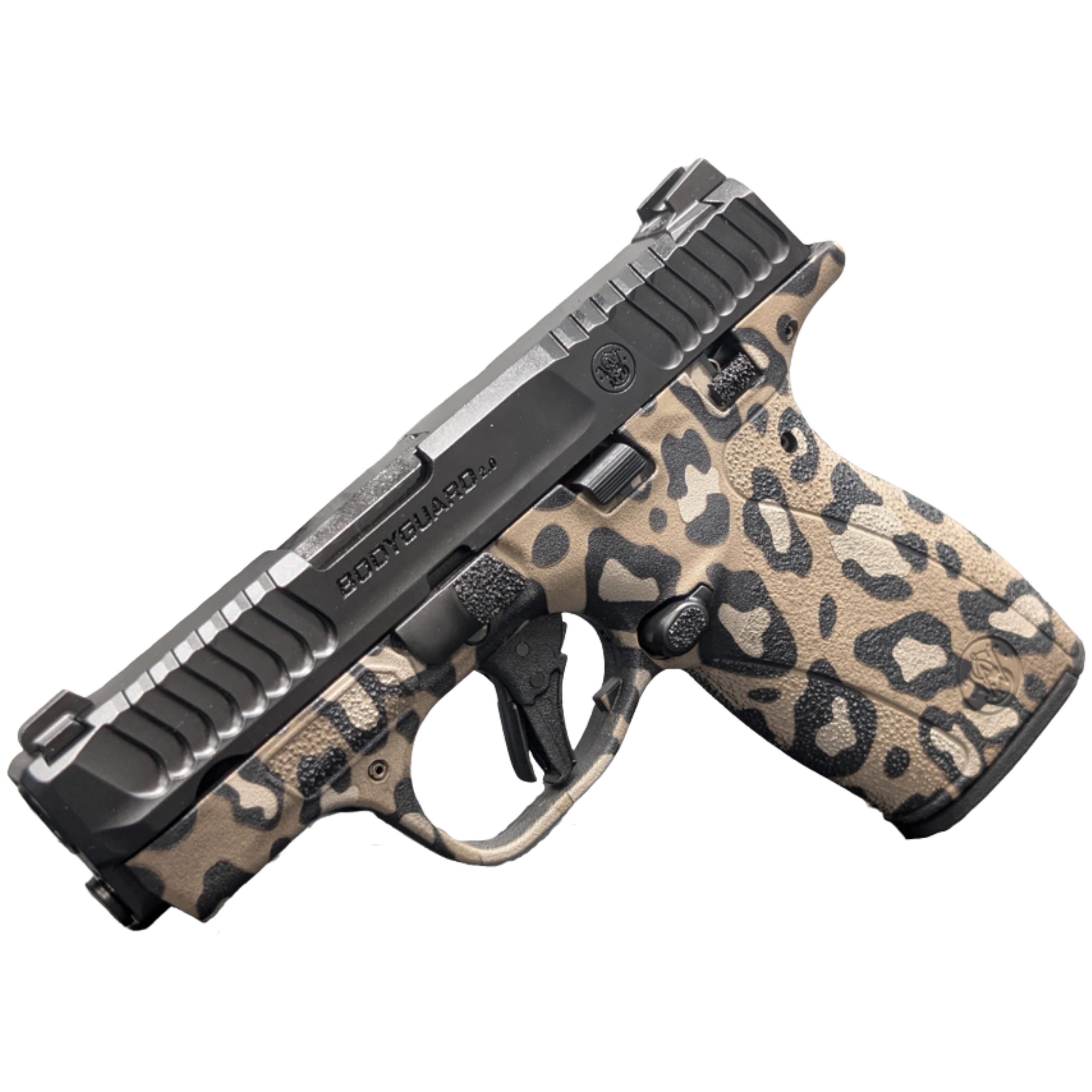 SMITH & WESSON BODYGUARD 2.0 MS LEOPARD PRINT 380ACP 2.75" BLK 1-10RD 1-12RD