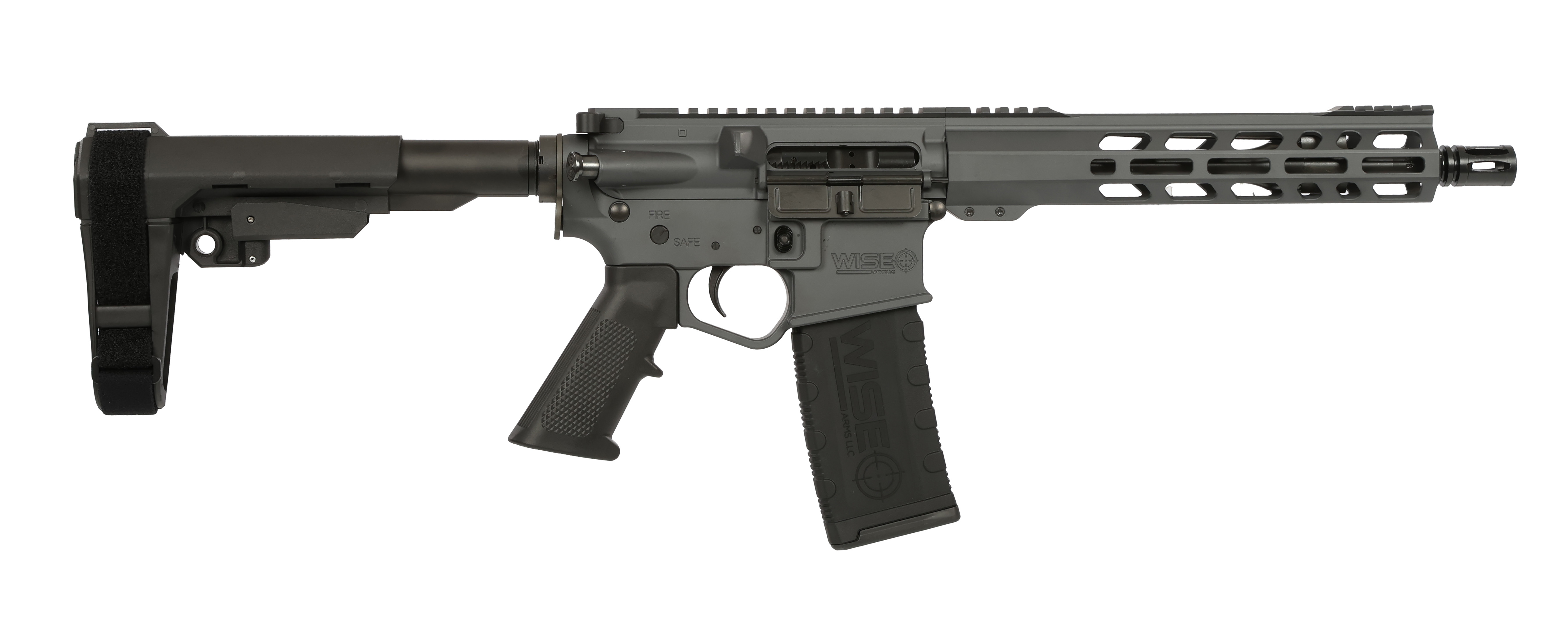 WISE ARMS WA-15B 300BLK GRY 10.5" SBA3