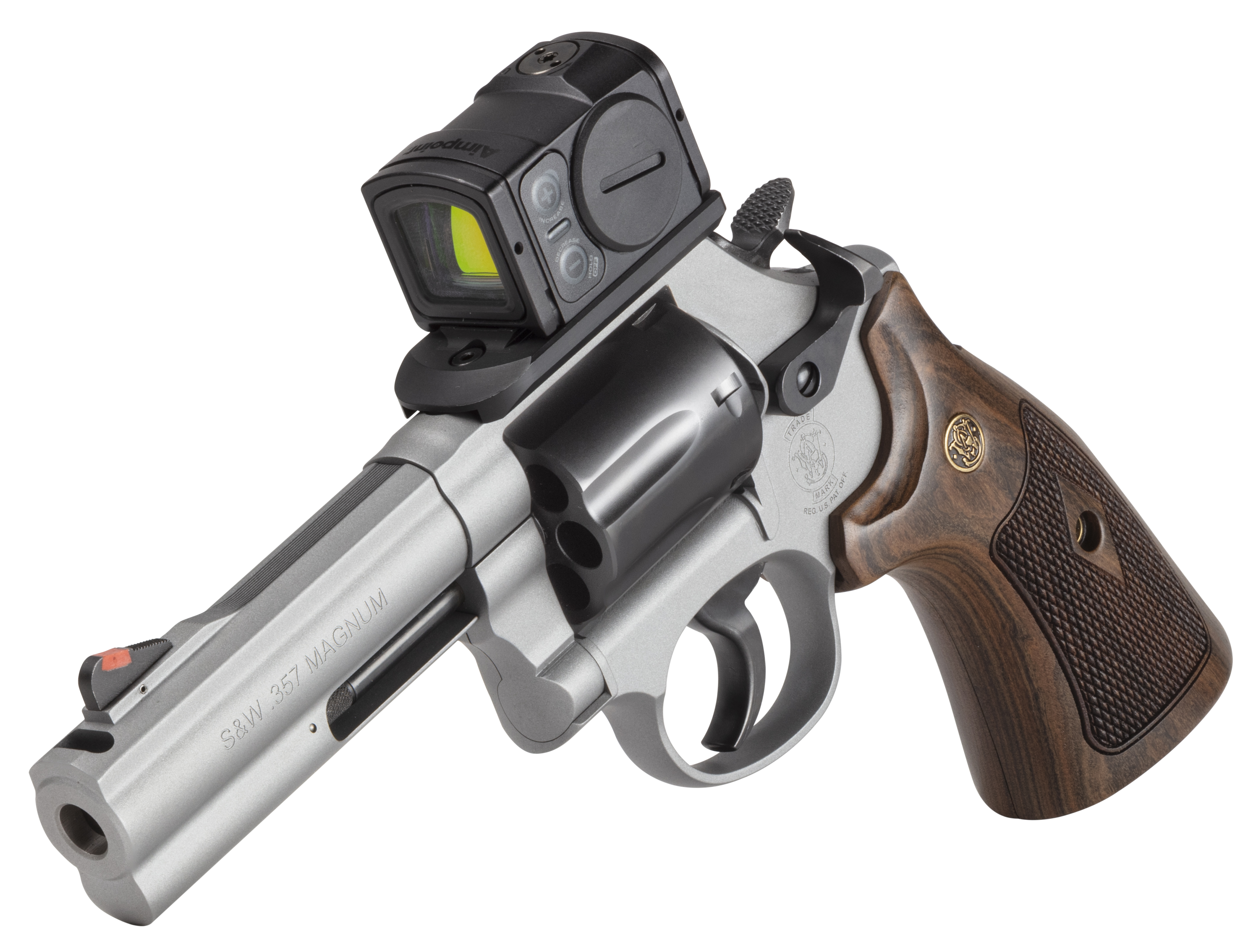 SMITH & WESSON MODEL 686 PLUS SPEC SERIES R 357MAG REVOLVER 4.12" ACRO P-2 TITANIUM, 7RD