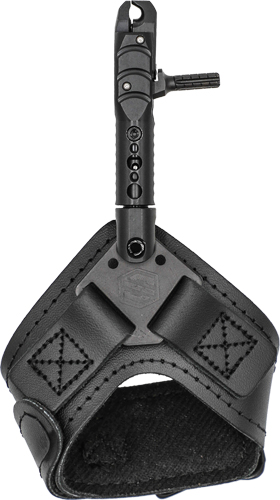 SCOTT RELEASE ASPEN SINGLE JAW - BLACK LEATHER BUCKLE STRAP