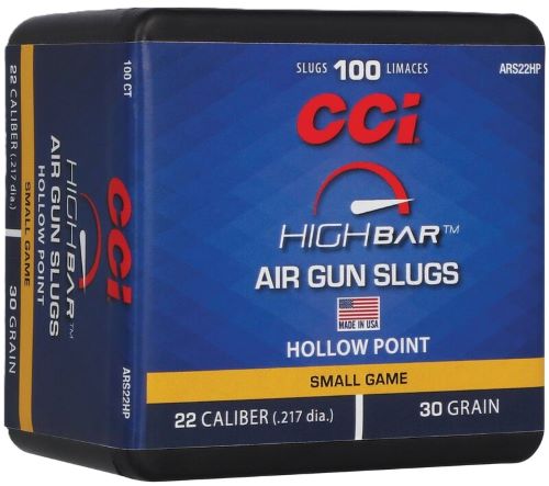 CCI HIGH BAR AIR PELLETS 22 - 30GR HP 100RD BOX 5BX/CS