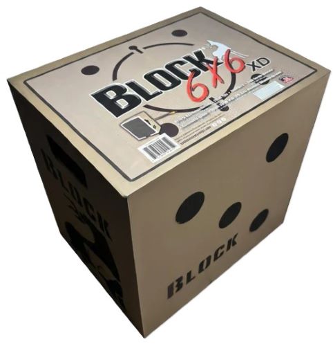 BLOCK TARGETS 6X6 XD TARGET - 6-SIDED BROADHEAD RATED