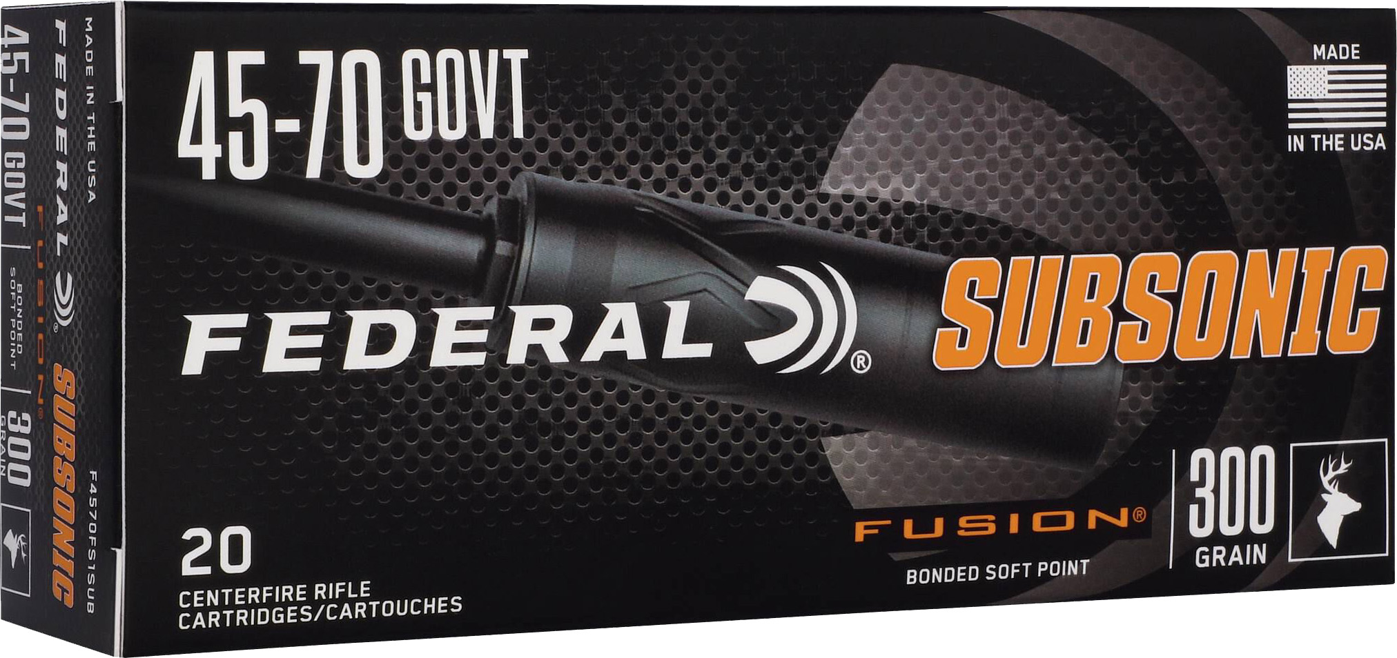 FDR 45-70 300GR FUSION SUB 20R