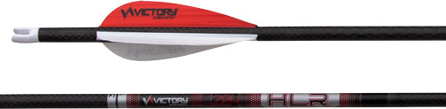 VICTORY ARCHERY HLR SPORT - 350 ARROW FLETCHED 6PK