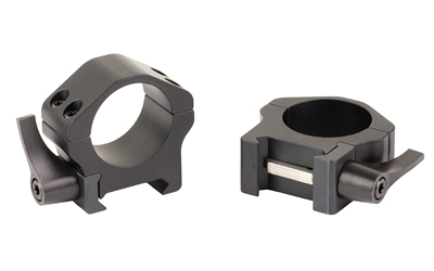 WARNE MAXIMA 1" HRZ QD LOW RINGS BLK - Image 2