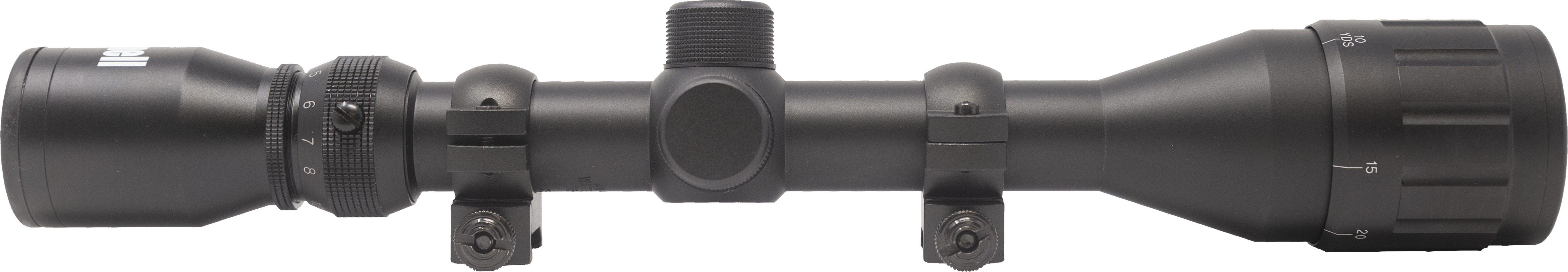 BOP SHRPSHTR 4-12X40 W/RINGS