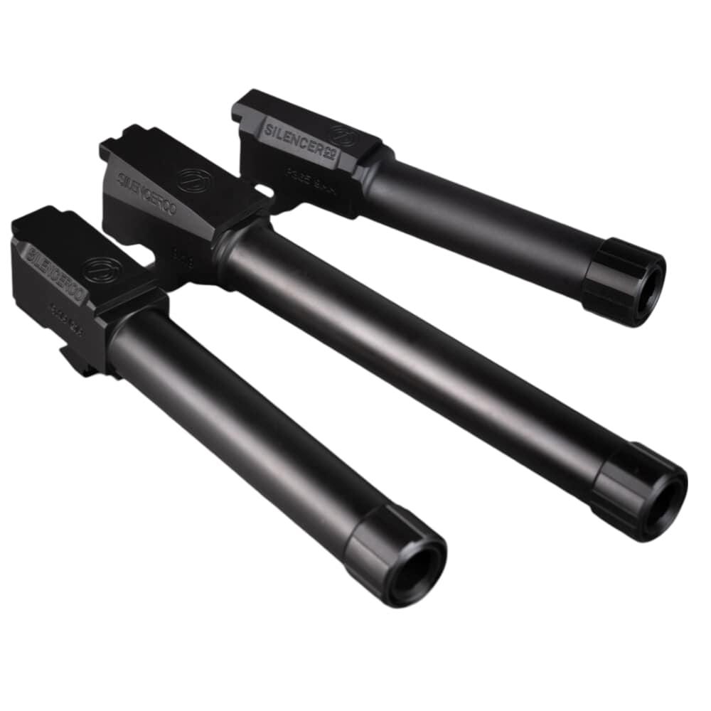 SilencerCo Threaded Barrel for H&K VP9 9mm Luger 1/2x28 4.5" Black
