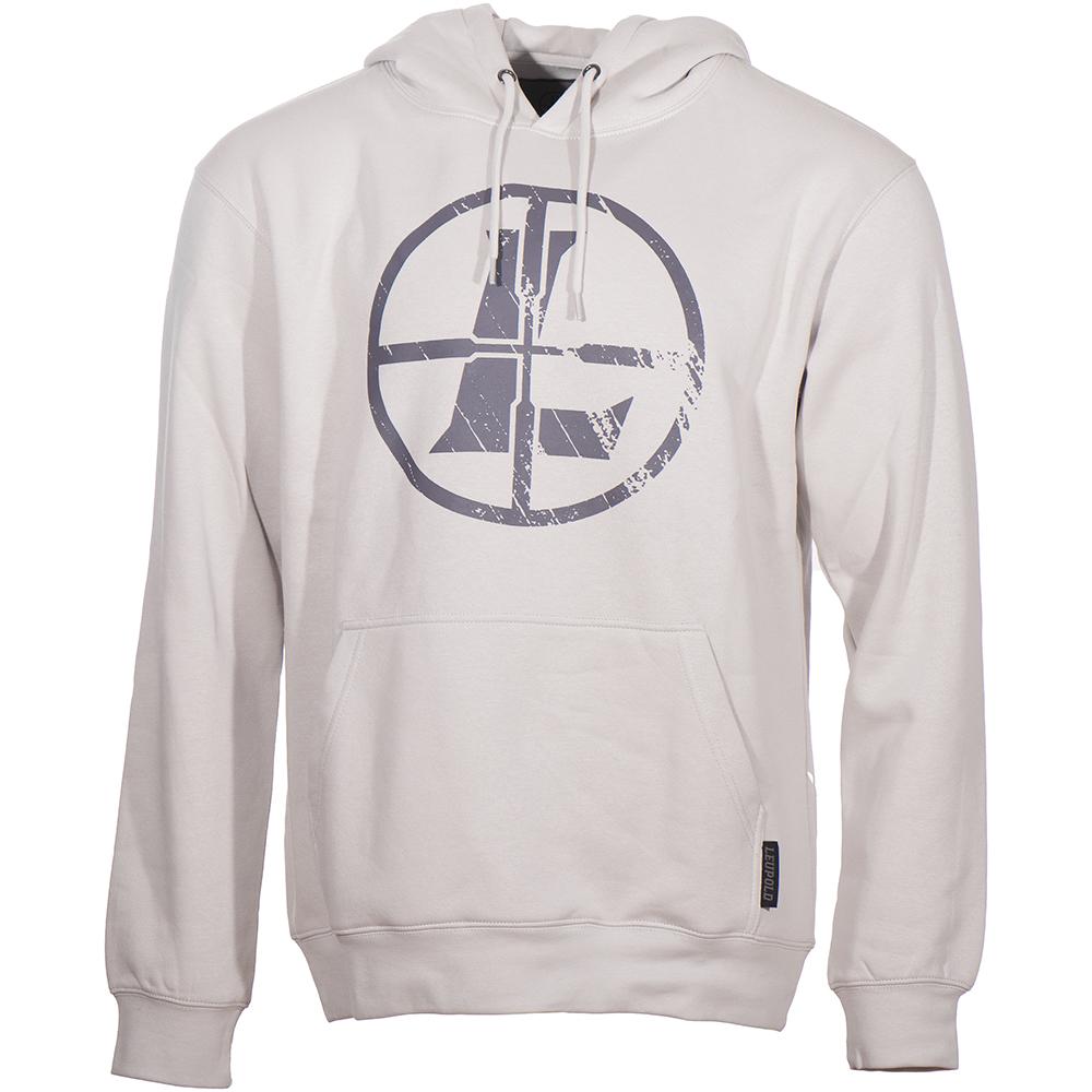 Leupold Distressed Reticle Hoodie Bone 2XL
