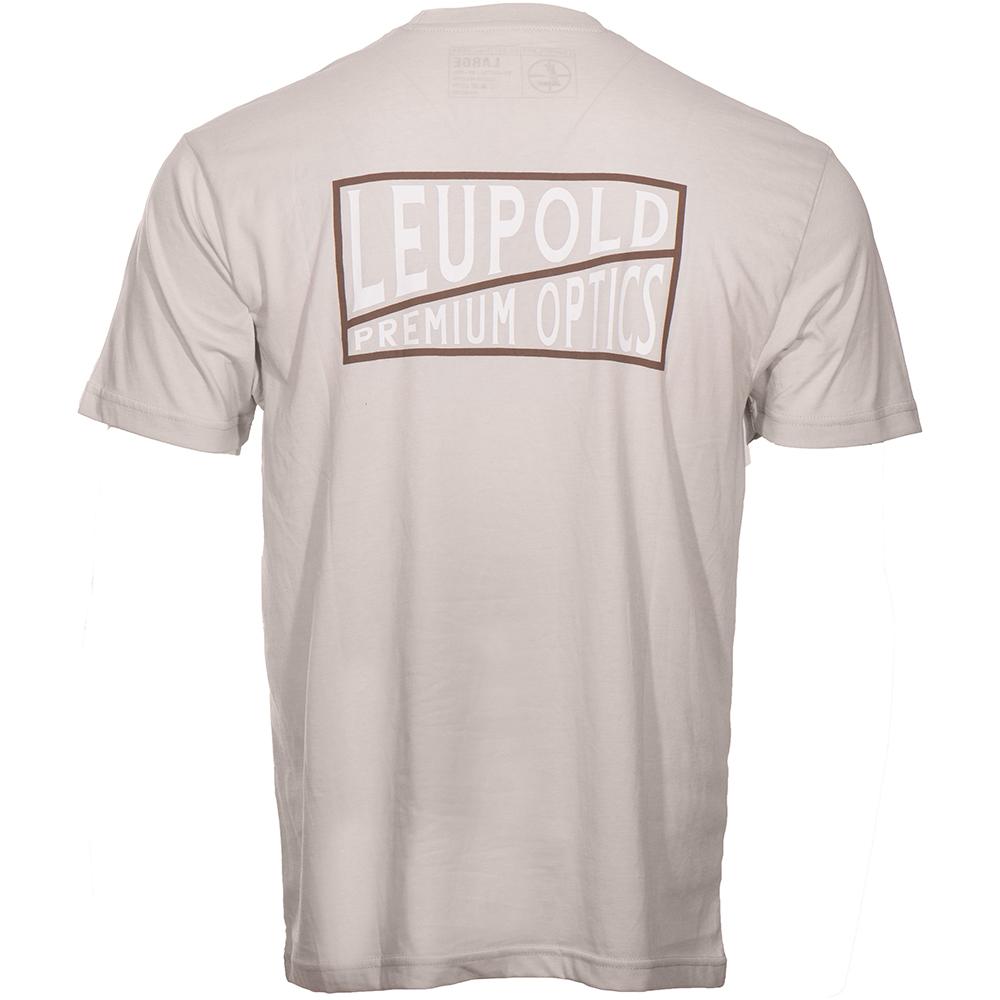 Leupold Premium Optics Short Sleeve Tee Sand 2XL