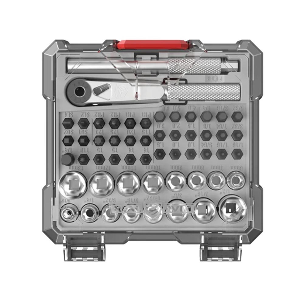 Real Avid X3 Driver 52-Piece Socket & Gunsmithing Bit Set