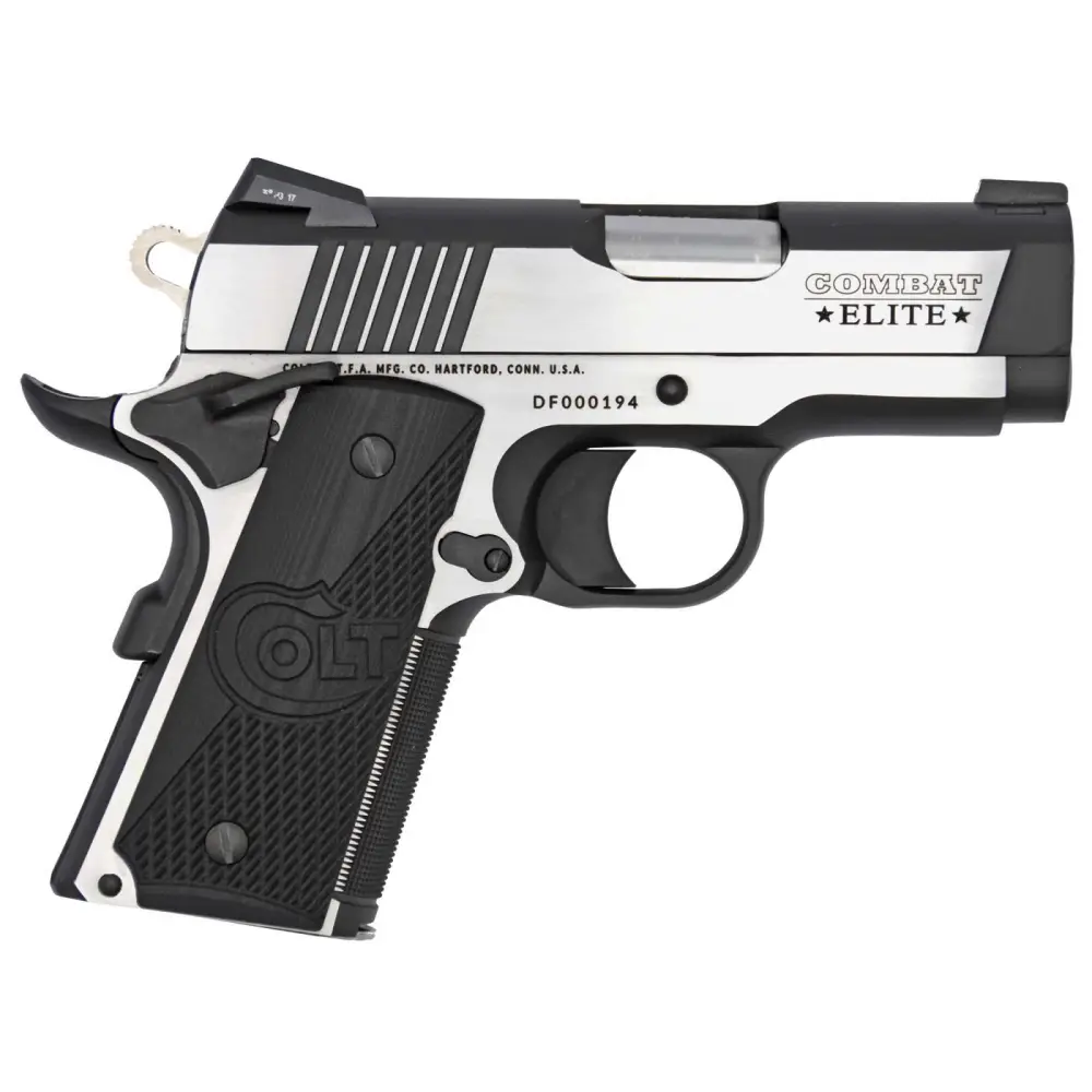 COLT 1911 COMBAT ELITE DEFENDER 45 ACP 3" TWO TONE