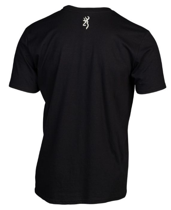 BROWNING SS T-SHIRT CONTOUR - BLACK XLARGE
