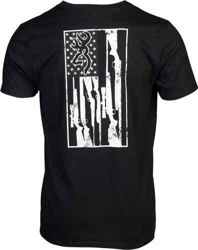 BROWNING SS T-SHIRT BROWNING - LEGACY FLAG BLACK XXLARGE