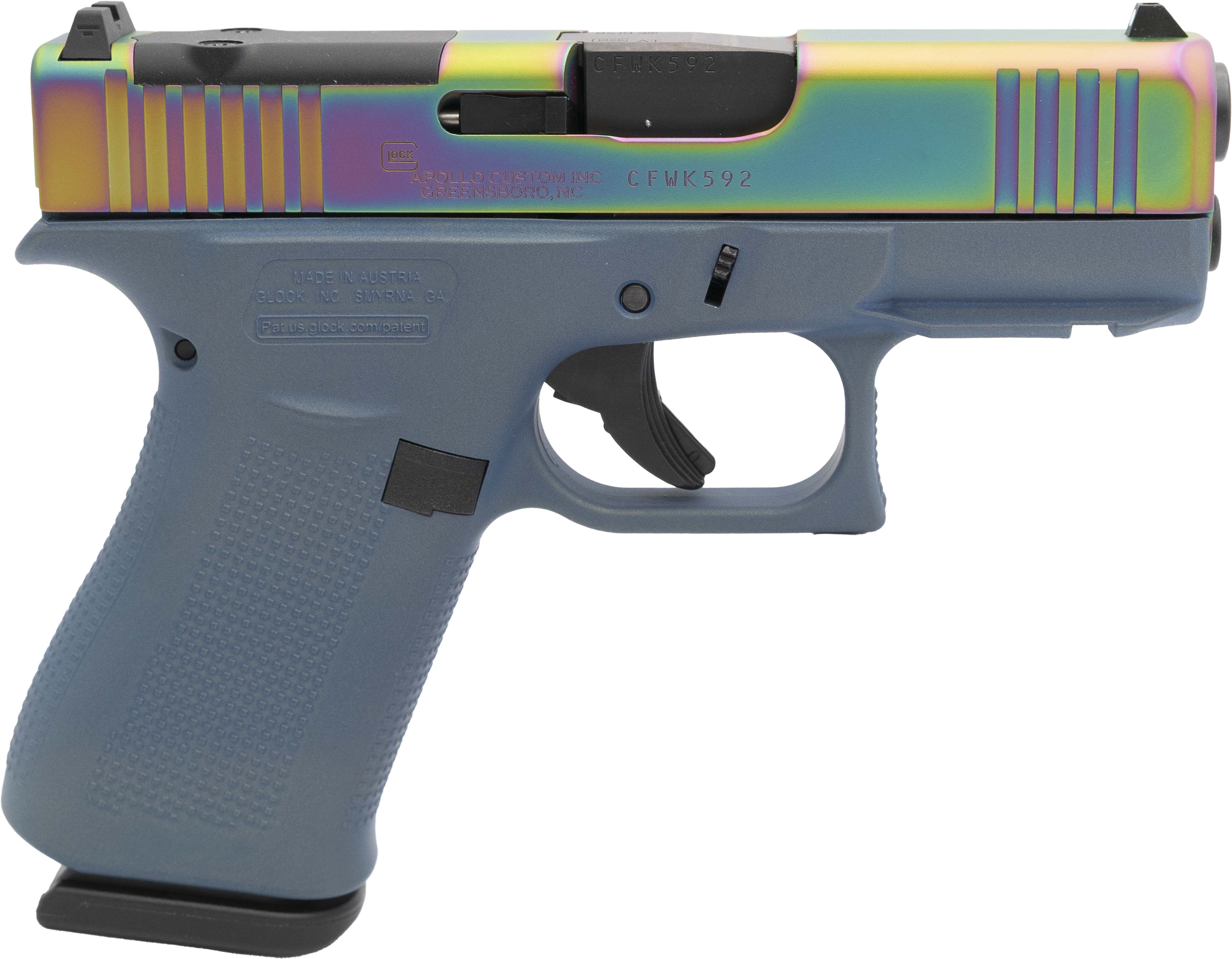 GLK 43X 9MM 10 NOR LI RNBW MOS