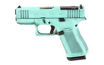 GLOCK 43X 9MM 10RD ROB EGG BLUE BW - Image 2