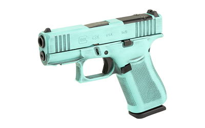 GLOCK 43X 9MM 10RD ROB EGG BLUE BW - Image 4