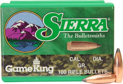SIERRA BULLETS 6.5MM .264 - 140GR SPBT 100CT