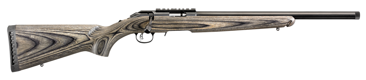 RUGER AMER RIMFIRE TRGT 22LR RFL BLK LAM STK 18"