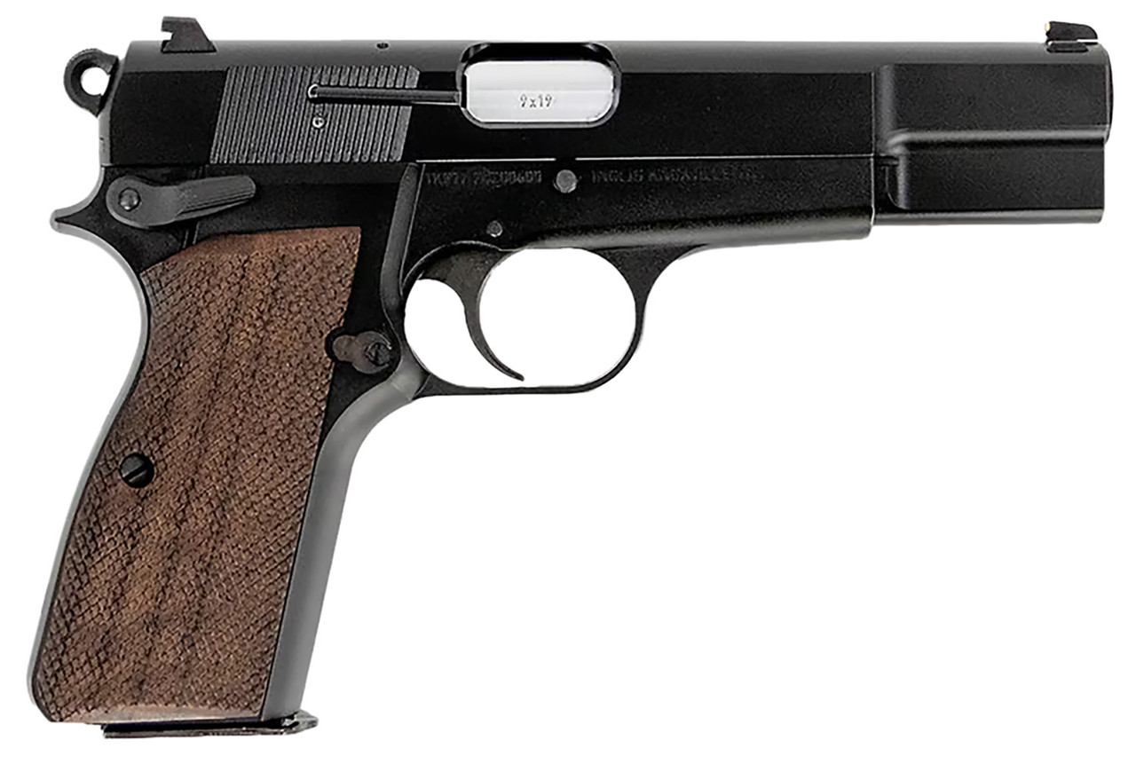 Inglis 12000009 P-35 Hi-Power 9mm 4.7" 15+1 Black
