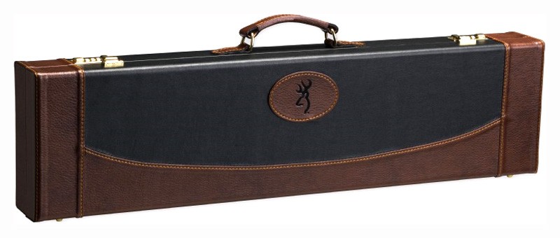 BROWNING LUGGAGE CASE O/U TO - 32" BBL ENCINO II BLACK/BROWN