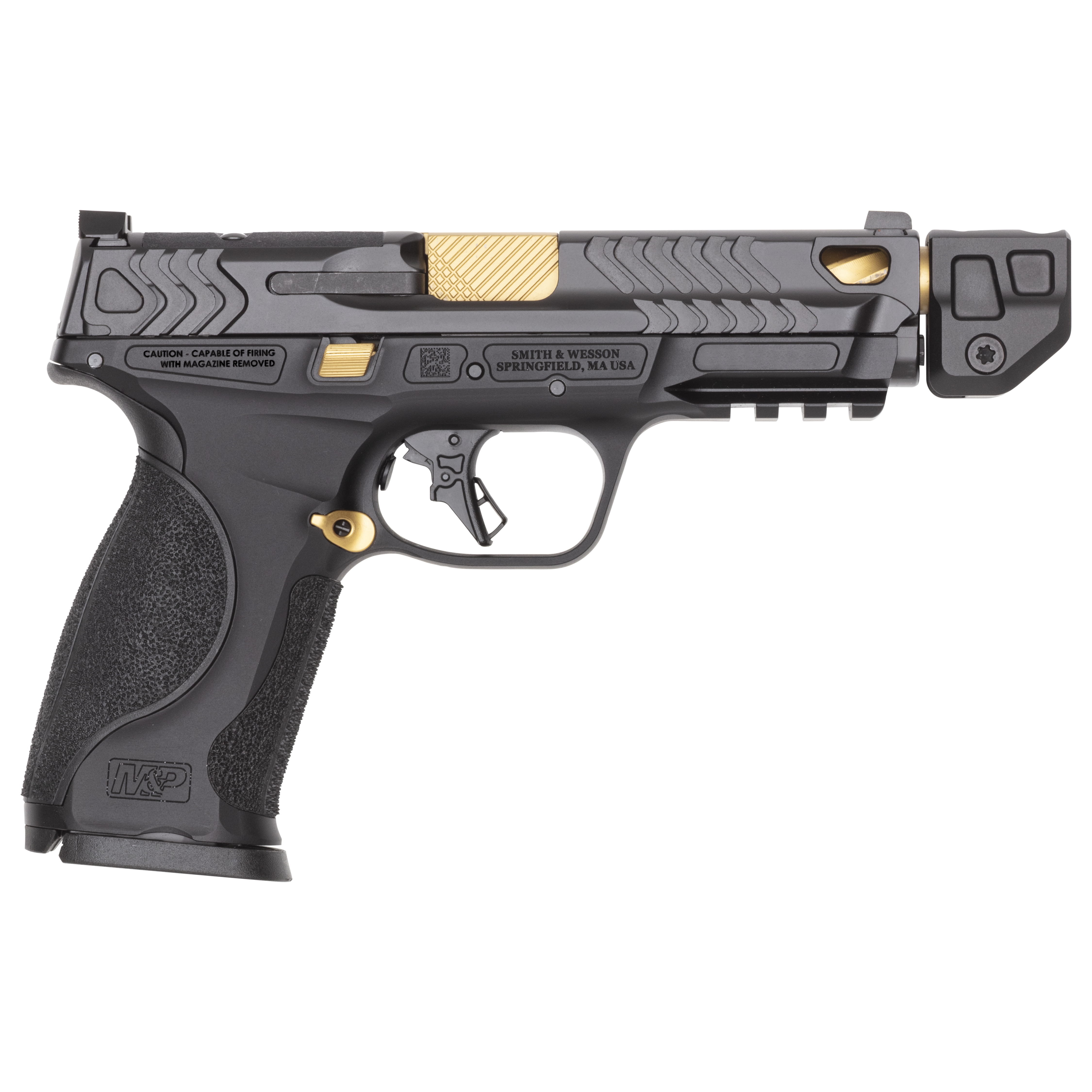 SMITH AND WESSON M&P9 M2.0 METAL 9MM GOLD OR