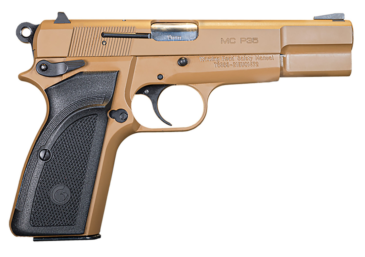 EAA Girsan 390460 MC P35 9mm 4.80" 15+1 FDE