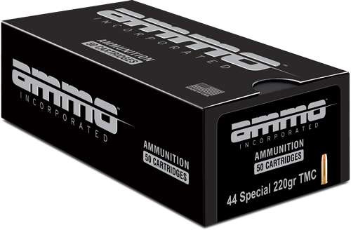 Ammo Inc 44 Special Ammunition AI44S220TMC-A50 220 Grain Total Metal Case 50 Rounds