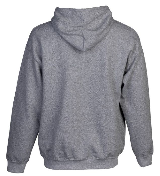 BROWNING HOODIE BRANDED BUCK - MARK HEATHER GRAY XXLARGE