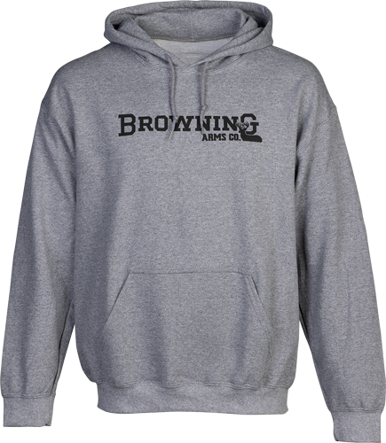 BROWNING HOODIE BACKFENCE - HEATHER GRAY LARGE