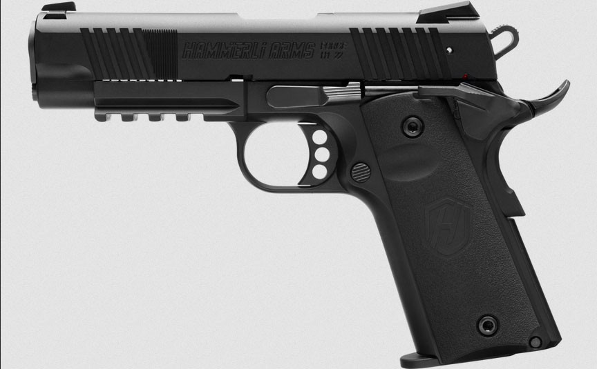 Walther 5170502 Hammerli Arms Forge H1 .22LR 4.25" Threaded Barrel 12+1 Matte Black