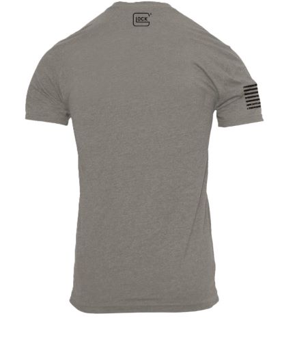 GLOCK PERFECTION TEE SHORT - SLEEVE T SHIRT XL STONE GREY