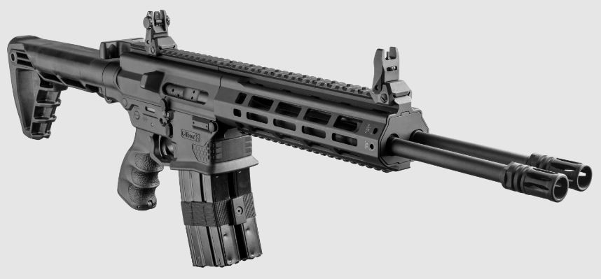 Silver Shadow/Gilboa G16DBR556B DBR Snake Double Barreled Rifle 5.56x45mm 16" Black