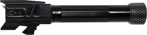 FAXON FITS GLOCK 43/43X BARREL - 9MM MATCH SERIES THREADED BLK
