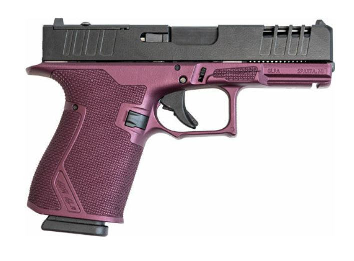 Great Lakes Firearms GL19CHY Striker 4" 15+1 Black Cherry/Nitride Barrel
