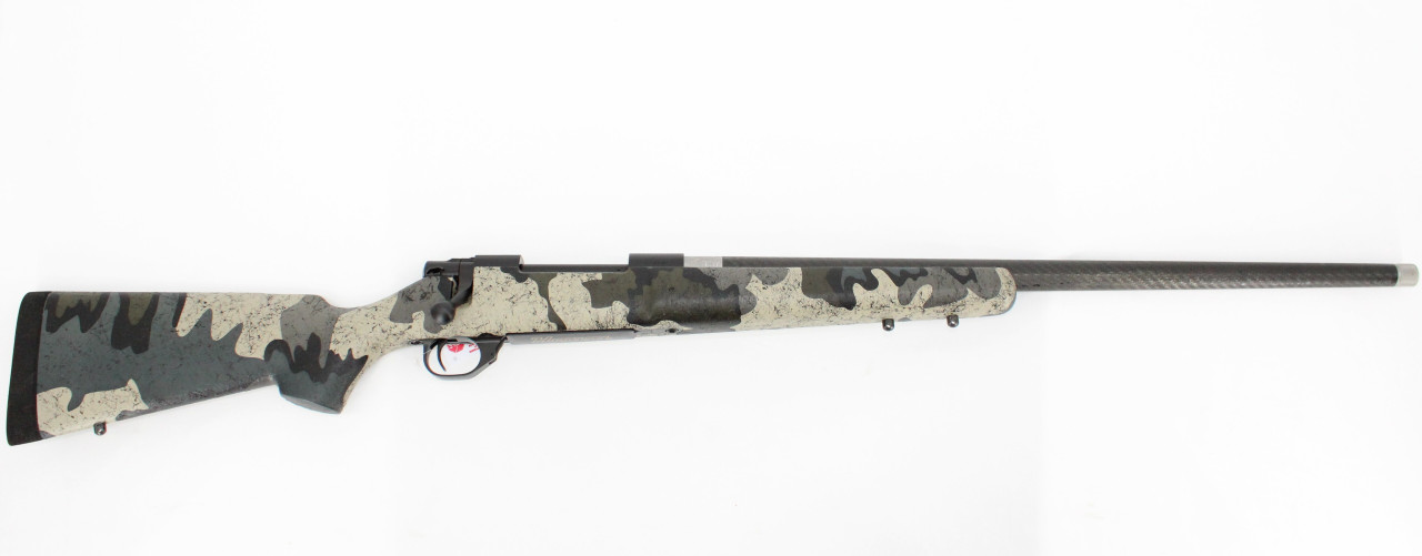 Howa M1500 HSCF65PRCVIA HS Precision Bolt Action Rifle 6.5 PRC 24" Heavy Carbon Fiber Threaded Barrel 5+1 Carbon Fiber Stock Kuiu Vias 2.0