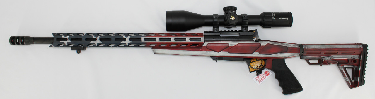 Howa HCRA702620USA Mini APC Bolt Action Rifle Package 6.5 Grendel 20" 10+1 USA Flag Finish
