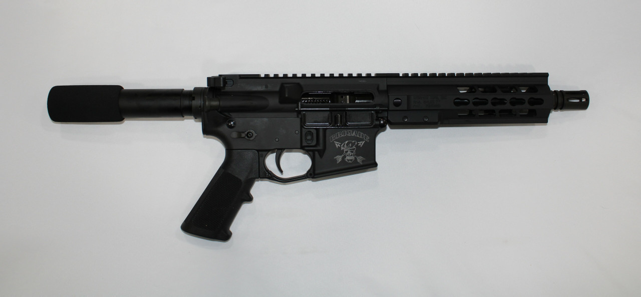 Brigade Manufacturing 5.56 Forged 7.5" 30+1 Armor Black