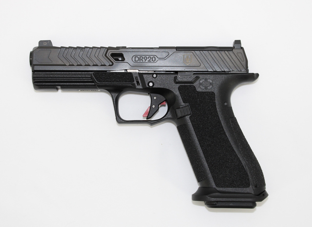 Shadow Systems SS-2079 Warrior Poet DR920 Elite 9mm 4.5" 17+1 Black Nitride/Fluted Barrel Optic Ready