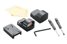 Bushnell Electro Optics Reflex Red Dot Sight RXS100 1X Magnification 4 MOA Dot Reticle Black