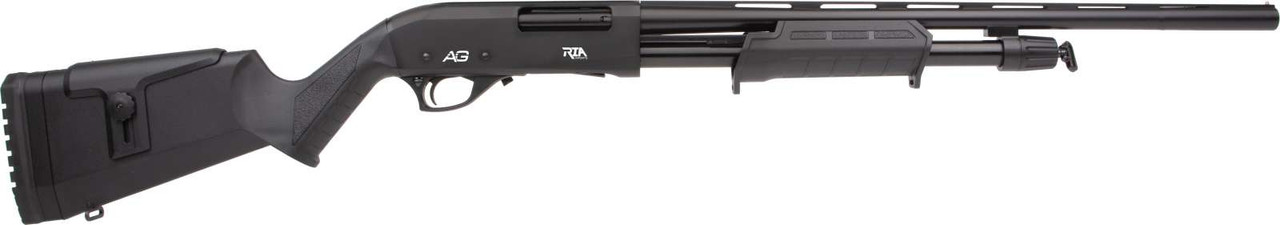 Rock Island Armory YPA20H22-B Youth All Generations Pump Action 22" 20 Gauge 5+1 Black
