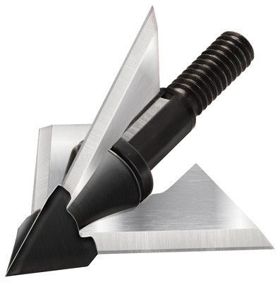 QAD EXODUS BROADHEAD 100GR - 1.25" CUT FULL BLADE 3/PK - Image 2