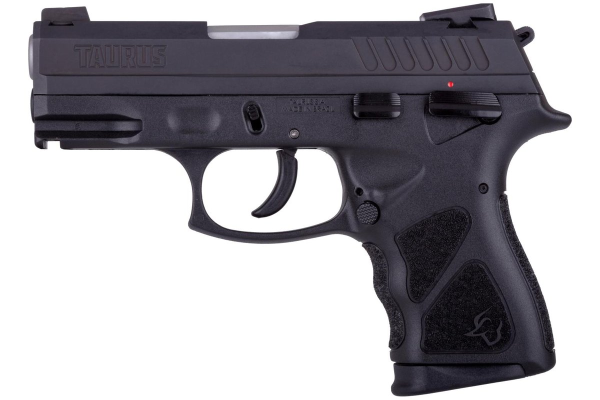 Taurus TH9C Handgun 9mm Luger 13rd/17rd Magazines 3.54" Barrel Black Slide/Black Grip